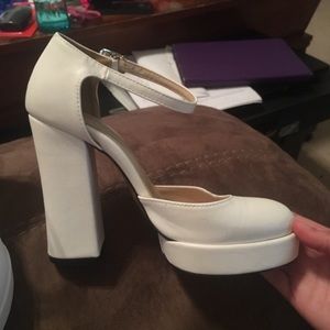 white heels